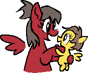 Size: 179x148 | Tagged: safe, artist:l3mon6alm, derpibooru import, oc, oc:limestone river, unofficial characters only, pegasus, pony, female, filly, foal, grey hair, happy, image, png