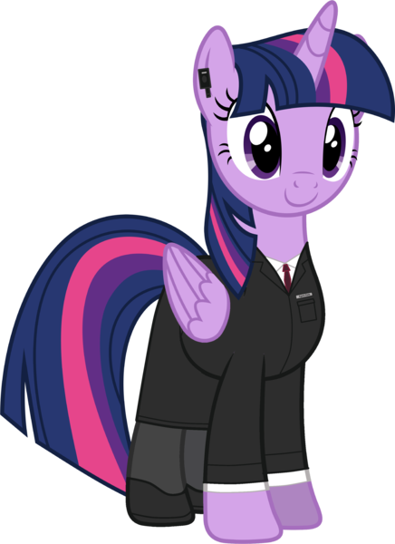 Size: 2214x3048 | Tagged: safe, artist:edy_january, derpibooru import, edit, vector edit, twilight sparkle, twilight sparkle (alicorn), alicorn, pony, agent, agent twilight, black suit, clothes, fbi, high heels, image, interpol, main characther, png, police, protagonist, shoes, simple background, solo, transparent background, vector, vector used