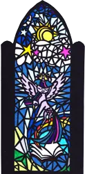 Size: 3456x7009 | Tagged: safe, alternate version, artist:malte279, derpibooru import, part of a set, twilight sparkle, twilight sparkle (alicorn), alicorn, cardboard, craft, image, png, stained glass, transparent paper