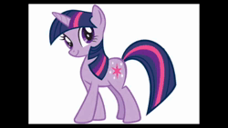 Size: 1280x720 | Tagged: safe, artist:rina-chan, derpibooru import, machine learning assisted, twilight sparkle, pony, unicorn, ai content, animated, image, rvc, solo, webm
