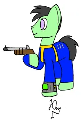 Size: 1218x1812 | Tagged: safe, artist:yusik jerovich, derpibooru import, oc, earth pony, pony, fallout equestria, fallout, fallout 4, image, photo, png