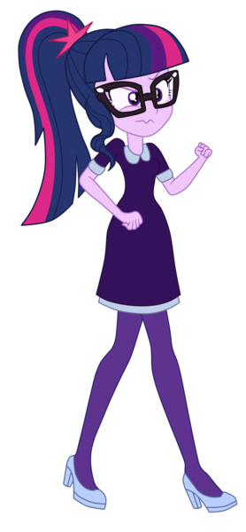 Size: 1900x4095 | Tagged: safe, artist:gmaplay, derpibooru import, sci-twi, twilight sparkle, equestria girls, equestria girls series, twilight under the stars, spoiler:eqg series (season 2), clothes, dress, glasses, image, png, simple background, solo, transparent background, twilight sparkle is not amused, unamused, wavy mouth