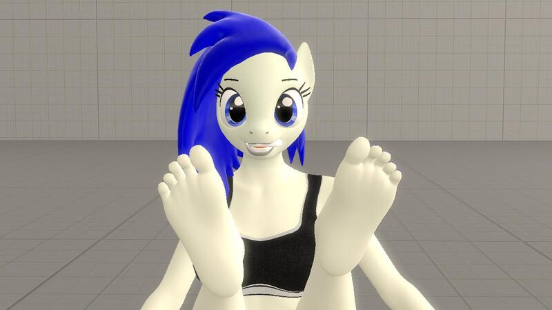 Size: 1280x720 | Tagged: safe, artist:jc2000, derpibooru import, oc, oc:jc, unofficial characters only, anthro, earth pony, 3d, anthro oc, barefoot, earth pony oc, feet, fetish, foot fetish, foot focus, foot tease, image, jpeg, solo, source filmmaker