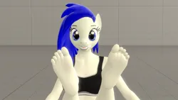 Size: 1280x720 | Tagged: safe, artist:jc2000, derpibooru import, oc, oc:jc, unofficial characters only, anthro, earth pony, 3d, anthro oc, barefoot, earth pony oc, feet, fetish, foot fetish, foot focus, foot tease, image, jpeg, solo, source filmmaker