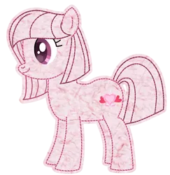 Size: 1432x1475 | Tagged: safe, artist:calinaponycartoonsda, artist:siti shafiyyah, artist:tanahgrogot, derpibooru import, oc, oc:annisa trihapsari, unofficial characters only, earth pony, pony, base used, female, image, kirby, kirby (series), kirby's epic yarn, mare, png, simple background, smiling, solo, transparent background