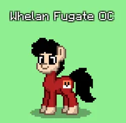 Size: 320x312 | Tagged: safe, artist:josephlu2021, derpibooru import, oc, oc:whelan fugate, unofficial characters only, earth pony, fox, pony, pony town, earth pony oc, furry, image, png