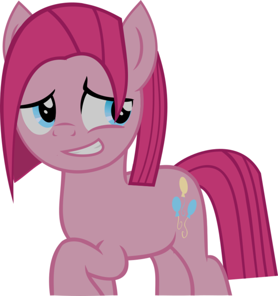 Size: 819x873 | Tagged: safe, artist:retroponybro, derpibooru import, pinkie pie, earth pony, pony, base used, bubble berry, bubblini davinci berry, grin, image, male, pinkamena diane pie, png, rule 63, simple background, smiling, solo, transparent background, vector, younger