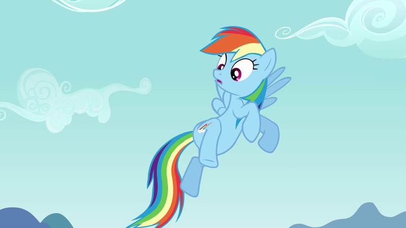 Size: 1280x720 | Tagged: safe, derpibooru import, screencap, rainbow dash, pony, pinkie pride, image, png, solo