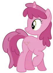 Size: 1144x1559 | Tagged: safe, artist:flash-draw, artist:maddietheuniversalfan68, derpibooru import, edit, ruby pinch, pony, unicorn, adult, cute, female, g4, girly girl, image, mare, older, older ruby pinch, pinchybetes, png, raised hoof, raised leg, simple background, smiling, solo, transparent background, vector