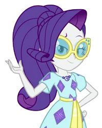 Size: 6871x8649 | Tagged: safe, artist:andoanimalia, derpibooru import, rarity, equestria girls, equestria girls series, i'm on a yacht, spoiler:eqg series (season 2), cruise outfit, female, image, png, solo, solo female, vector