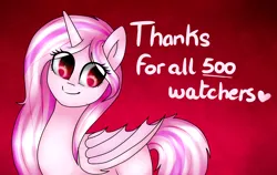 Size: 2298x1451 | Tagged: safe, artist:oniiponii, derpibooru import, oc, unofficial characters only, alicorn, bat pony, bat pony alicorn, pony, bat pony oc, bat wings, eyelashes, female, horn, image, mare, milestone, png, red eyes, smiling, solo, wings