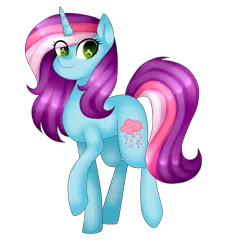 Size: 812x887 | Tagged: safe, artist:oniiponii, derpibooru import, oc, unofficial characters only, pony, unicorn, eyelashes, female, heart, heart eyes, horn, image, mare, png, raised hoof, simple background, solo, transparent background, unicorn oc, wingding eyes