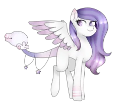 Size: 1067x887 | Tagged: safe, artist:oniiponii, derpibooru import, oc, unofficial characters only, pegasus, pony, augmented, augmented tail, colored wings, female, image, mare, one wing out, pegasus oc, png, simple background, solo, tail, transparent background, two toned wings, wings