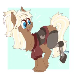 Size: 2000x2000 | Tagged: safe, artist:lionbun, derpibooru import, oc, oc:coco cream, pony, amputee, female, image, mare, png, prosthetic limb, prosthetics, saddle, sketch, tack