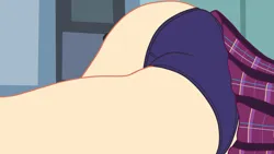 Size: 1900x1068 | Tagged: suggestive, artist:gmaplay, derpibooru import, indigo zap, equestria girls, ass, butt, image, indiglute zap, png, solo