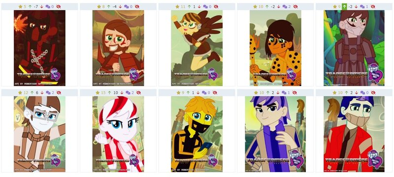 Size: 1283x578 | Tagged: safe, artist:robertsonskywa1, derpibooru import, derpibooru, equestria girls, airazor, arcee, beast wars, bumblebee (transformers), cheetor, clash of hasbro's titans, collection, female, image, jpeg, male, mask, meta, mirage, optimus primal, optimus prime, photo, poster, rhinox, scourge, transformers, transformers rise of the beasts, wheeljack