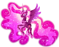 Size: 1280x1025 | Tagged: safe, artist:shebasoda, derpibooru import, princess cadance, alicorn, pony, body markings, colored eartips, colored eyelashes, colored pupils, colored wings, cyan eyes, ethereal mane, ethereal tail, evil, eyeshadow, female, flying, gradient eyes, gradient legs, gradient mane, gradient tail, gradient wings, helmet, hoof shoes, image, lidded eyes, looking at you, makeup, mare, nightmare cadance, nightmarified, peytral, pink eyes, png, simple background, slit pupils, solo, sparkly mane, sparkly tail, sparkly wings, spread wings, tail, transparent background, wings