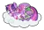 Size: 3113x2088 | Tagged: safe, artist:uunicornicc, derpibooru import, spike, twilight sparkle, twilight sparkle (alicorn), alicorn, dragon, pony, cloud, coat markings, colored hooves, colored wings, coloring page, duo, duo male and female, eyes closed, female, image, lying down, lying on a cloud, male, mare, multicolored wings, on a cloud, one eye closed, png, prone, redesign, simple background, sleeping, smiling, snoring, socks (coat marking), transparent background, wings