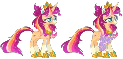 Size: 1249x598 | Tagged: safe, artist:shebasoda, derpibooru import, oc, oc:daydream spell, unofficial characters only, alicorn, alicorn oc, clothes, coat markings, colored eyelashes, colored muzzle, colored pupils, crown, cyan eyes, eyebrows, facial markings, folded wings, glasses, glasses chain, gradient mane, gradient tail, hoof shoes, horn, image, jewelry, next generation, offspring, pale belly, parent:sunburst, parent:twilight sparkle, parents:twiburst, peytral, png, ponytail, raised eyebrow, regalia, round glasses, scarf, simple background, snip (coat marking), socks (coat marking), sparkly mane, sparkly tail, tail, tiara, transparent background, wings