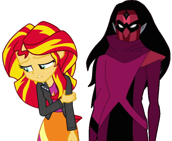 Size: 1250x1022 | Tagged: safe, derpibooru import, sunset shimmer, equestria girls, aftermath, being good sucks, crossover, evil sunset shimmer, image, png, shadow weaver, she-ra and the princesses of power, sympathy, sympathy for the devil, truth