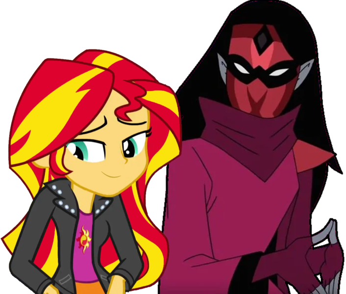 Size: 1230x1046 | Tagged: safe, artist:evilasio, derpibooru import, screencap, sunset shimmer, equestria girls, equestria girls (movie), advice, antagonist, crossover, dark path, evil sunset shimmer, face heel turn, face-heel turn, healthy relationship, image, mentor, png, revenge, shadow weaver, she-ra and the princesses of power, toxic relationship, vengeance, villainess, villainous team up