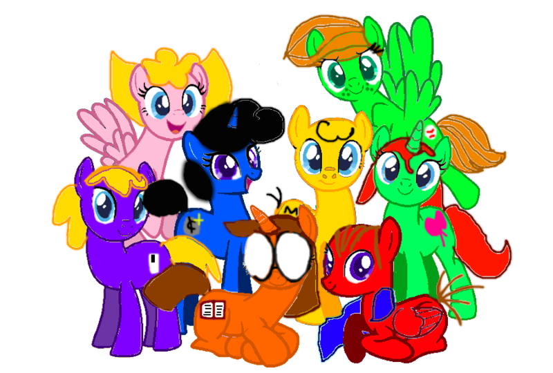 Size: 900x608 | Tagged: safe, artist:livingonlaughs, derpibooru import, ponified, earth pony, pegasus, pony, unicorn, blanket, charlie brown, female, flying, freckles, g4, glasses, heather wold, image, linus van pelt, lucy van pelt, lying down, male, marcie, mare, peanuts, pepermint patty, png, prone, sally brown, schroeder, simple background, sitting, smiling, stallion, the little red haired girl, transparent background, you're a good man charlie brown