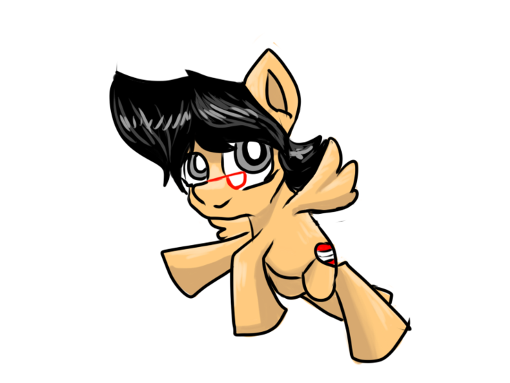 Size: 740x555 | Tagged: safe, derpibooru import, oc, oc:nicky, unofficial characters only, pegasus, glasses, image, pegasus oc, png, simple background, solo, transparent background, wings