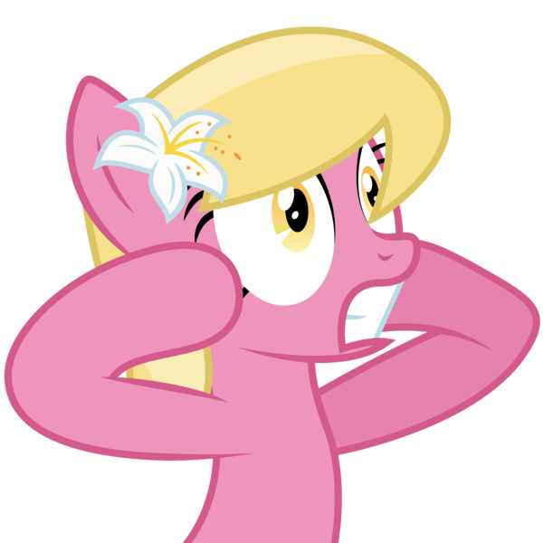 Size: 4202x4202 | Tagged: safe, artist:ambits, derpibooru import, lily, lily valley, pony, image, png, simple background, solo, the horror, transparent background