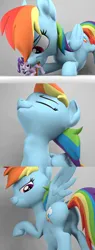 Size: 2000x5250 | Tagged: suggestive, artist:ocsda, derpibooru import, rainbow dash, starlight glimmer, pegasus, pony, unicorn, butt, comic, crotch tasting, duo, female, image, jpeg, mare, micro, plot, vore