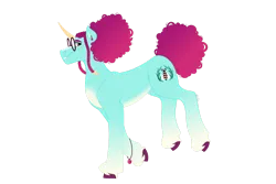 Size: 1280x854 | Tagged: safe, artist:itstechtock, derpibooru import, oc, oc:wildflower float, pony, unicorn, g5, female, glasses, image, mare, offspring, parent:hitch trailblazer, parent:misty brightdawn, png, simple background, transparent background