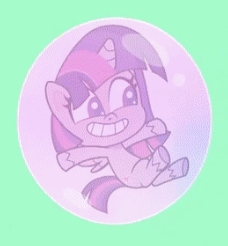 Size: 228x246 | Tagged: safe, derpibooru import, twilight sparkle, alicorn, my little pony: pony life, spoiler:pony life s02e28, bubble, cute, green background, image, in bubble, in the bubble, jpeg, simple background, twiabetes, wild heart beats