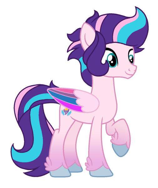 Size: 1152x1368 | Tagged: safe, artist:motownwarrior01, derpibooru import, oc, oc:tripp tornado, unofficial characters only, pegasus, pony, g5, base used, cute, derpibooru exclusive, folded wings, g5 oc, image, magical lesbian spawn, male, offspring, parent:pipp petals, parent:zipp storm, parents:pippzipp, png, product of incest, raised hoof, simple background, solo, stallion, tail, teenager, transparent background, wings