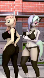 Size: 1080x1920 | Tagged: suggestive, artist:lincoln ks115, ponerpics import, oc, unofficial characters only, anthro, deer, 3d, butt, clothes, deer oc, image, jpeg, nudity, source filmmaker