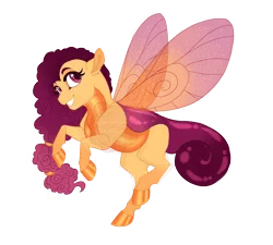 Size: 4000x3600 | Tagged: safe, artist:gigason, derpibooru import, oc, oc:honey bee, unofficial characters only, changepony, hybrid, female, image, magical gay spawn, not breezie, not saffron masala, not species swap, obtrusive watermark, offspring, parent:cheese sandwich, parent:thorax, png, simple background, solo, transparent background, watermark