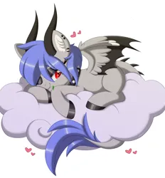 Size: 2366x2555 | Tagged: safe, artist:melodytheartpony, derpibooru import, oc, oc:melody silver, dracony, dragon, hybrid, asexual, asexual pride flag, barbs, base used, bat wings, choker, cloud, collar, doodle, dracony oc, eyeshadow, fangs, feathered wings, female, feral, happy, heart, horns, hybrid oc, hybrid tail, hybrid wings, image, lying down, makeup, one eye closed, piercing, png, pride, pride flag, short hair, signature, simple background, sleepy, smiling, spiked choker, spiked collar, spread wings, tail, tail fluff, update, white background, wings
