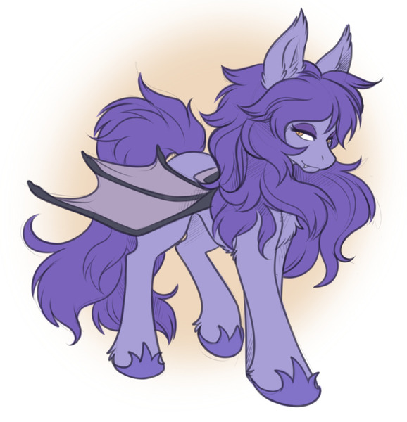 Size: 924x960 | Tagged: safe, artist:cassiusdrawsthings, oc, oc:amelia valkyria, bat pony, pony, image, jpeg, solo