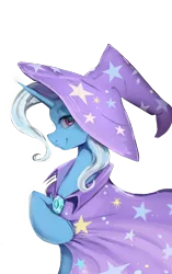 Size: 838x1332 | Tagged: safe, artist:laymmy, derpibooru import, trixie, pony, collaboration, collaboration:meet the best showpony, female, image, looking at you, mare, png, simple background, solo, transparent background