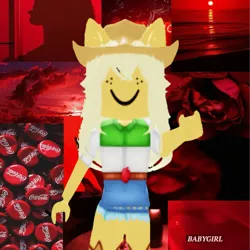 Size: 1280x1280 | Tagged: safe, derpibooru import, applejack, human, equestria girls, apple, beach, belt, boots, bottlecap, closed mouth, clothes, cloud, coca-cola, complex background, cowboy boots, cowboy hat, denim, denim skirt, female, flower, food, freckles, g4, hand, hat, image, irl, lips, long hair, mouth, nails, ocean, photo, png, pointing, pointing at you, pony ears, red background, roblox, rolled up sleeves, rose, shirt, shoes, short sleeves, simple background, skirt, sky, smiling, solo, standing, straight hair, sun, teeth, text, tongue out, water