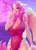 Size: 1620x2280 | Tagged: suggestive, alternate version, anonymous editor, artist:lyahim, derpibooru import, edit, fluttershy, anthro, pegasus, pony, /trash/, 4chan, big breasts, blushing, breasts, busty fluttershy, cleavage, clothes, crotch bulge, curvy, dress, female, floppy ears, futa, futa fluttershy, heart, heart eyes, hourglass figure, huge breasts, image, intersex, looking at you, mare, one-piece swimsuit, open mouth, png, solo, solo female, swimsuit, talking to viewer, wide hips, wingding eyes