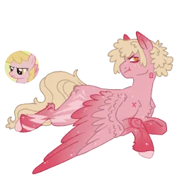 Size: 1000x1000 | Tagged: safe, artist:kazmuun, derpibooru import, honey rays, pony, image, lying down, png, prone, simple background, solo, transparent background