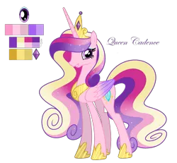 Size: 2273x2096 | Tagged: safe, artist:lunerymish, derpibooru import, princess cadance, alicorn, pony, base used, ethereal mane, ethereal tail, female, image, jewelry, mare, older, older princess cadance, png, regalia, simple background, solo, tail, transparent background