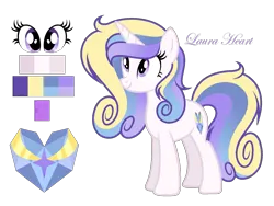 Size: 1681x1261 | Tagged: safe, artist:lunerymish, derpibooru import, oc, oc:laura heart, unofficial characters only, pony, unicorn, base used, female, image, mare, offspring, parent:princess cadance, parent:shining armor, parents:shiningcadance, png, simple background, solo, transparent background