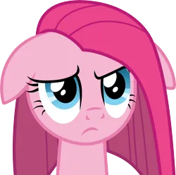 Size: 6000x5945 | Tagged: safe, artist:twilirity, derpibooru import, pinkie pie, pony, .svg available, floppy ears, image, pinkamena diane pie, png, simple background, solo, transparent background, vector