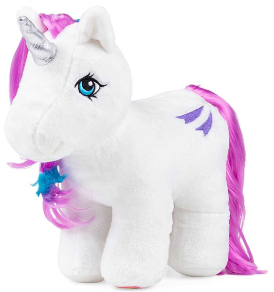 Size: 751x800 | Tagged: safe, official, ponerpics import, ponybooru import, glory, pony, unicorn, g1, 40th anniversary, female, image, jpeg, mare, plushie, solo, toy