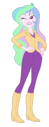 Size: 1900x4876 | Tagged: safe, artist:gmaplay, derpibooru import, edit, vector edit, princess celestia, equestria girls, rainbow rocks, arm behind back, brooch, female, hands behind back, hasbro, image, jewelry, png, principal celestia, simple background, solo, transparent background, vector