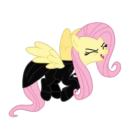 Size: 2100x2100 | Tagged: safe, artist:chanyhuman, derpibooru import, fluttershy, pegasus, pony, undead, vampire, vampony, clothes, cosplay, costume, dracula, fangs, flying, image, png, simple background, solo, transparent background, vector