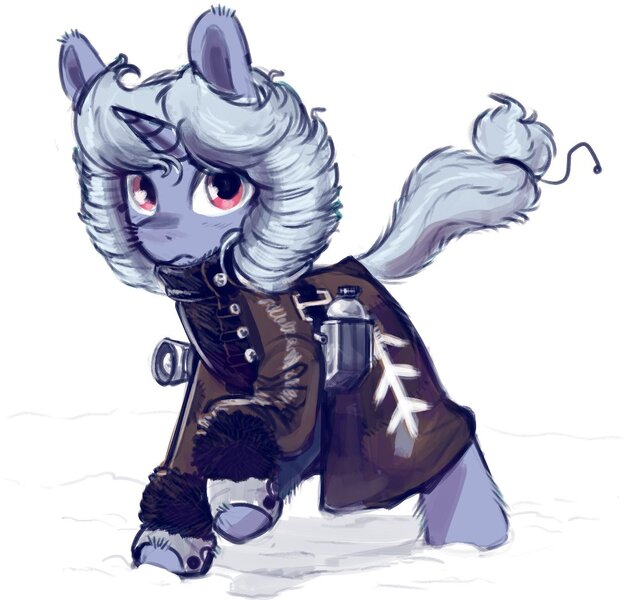 Size: 1115x1048 | Tagged: safe, artist:shouldbedrawing, derpibooru import, oc, unofficial characters only, pony, unicorn, coat markings, female, image, jpeg, looking at you, mare, raised hoof, simple background, solo, white background