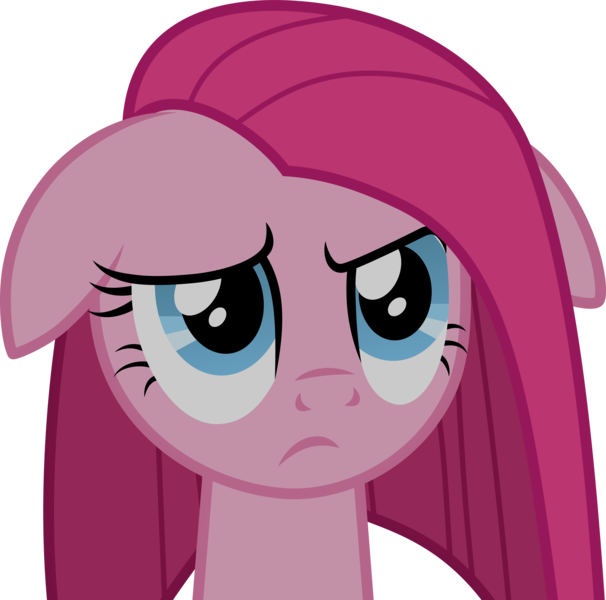 Size: 6000x5945 | Tagged: safe, alternate version, artist:twilirity, derpibooru import, pinkie pie, pony, .svg available, floppy ears, image, pinkamena diane pie, png, simple background, solo, transparent background, vector