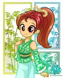 Size: 2015x2490 | Tagged: safe, artist:rjp.rammy, derpibooru import, oc, oc:sierra candle, equestria girls, clothes, female, image, kimono (clothing), png, solo