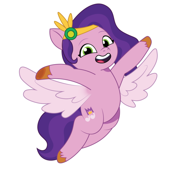 Size: 1200x1200 | Tagged: safe, artist:prixy05, derpibooru import, pipp petals, pegasus, pony, g5, my little pony: tell your tale, flying, image, png, simple background, solo, transparent background, vector